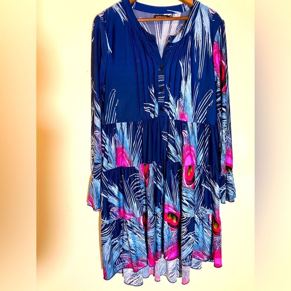 Beautiful detail, Reborn long sleeve dress. Women’s size extra large.